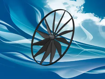 Duct Fan Free 3D print model