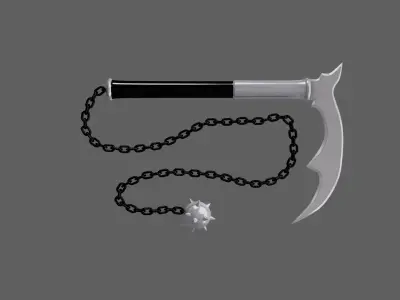 Heavy Kusarigama 3D model