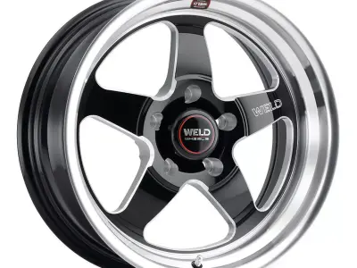 Weld Ventura Wheels 3D Model for Scale Models  3D print model