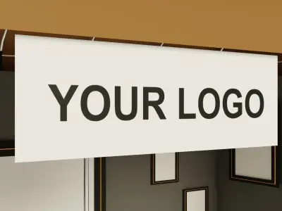 Exhibition stand 3D model 3D model