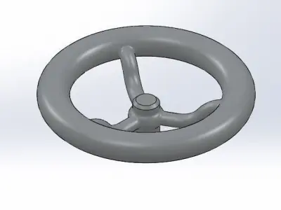 Volante steering wheel Free 3D model