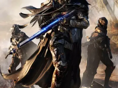 Desert Tactical sniper future armour 3D model