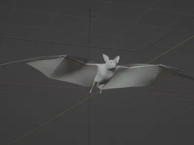 Bat - 3D Model 3D model