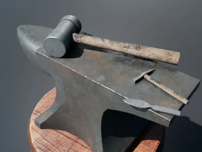 Medieval Assets Free low-poly 3D model