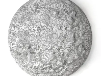 Decorative panel made of bronze Free 3D model