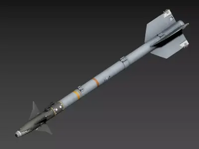 AIM-9M  3D model