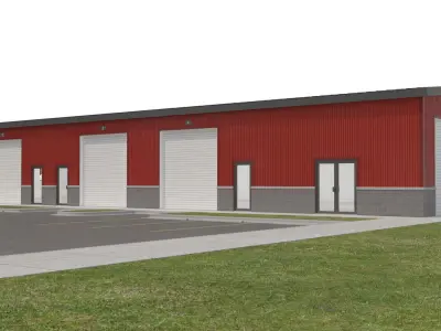 Commercial-007 Warehouse 3D model