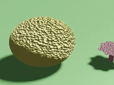 Coral Reef Pack Low-poly 3D model