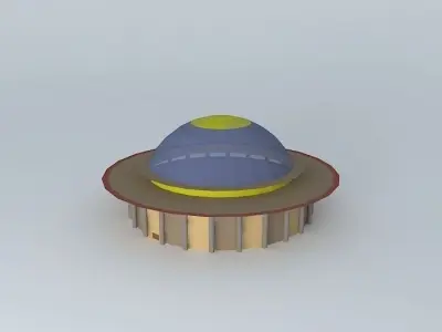 Arena 1 spaceship 3D model