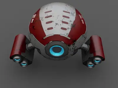 DRONE BOT  3D model