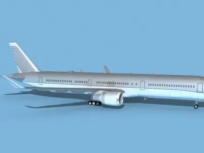 Boeing 767-400 Corporate 3 3D model