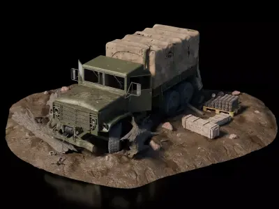 Warzone - Depo Truck 3D model