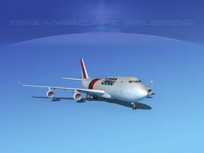 Boeing 747-8 Freighter 1 3D model