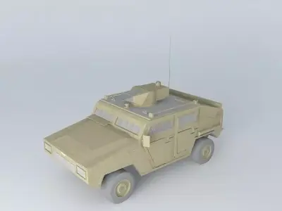 Armoured vehicle infantry and reconnaissance Free 3D model