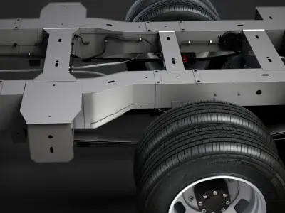 Renault Master CrewCab DW E30 Chassis 2014 3D model