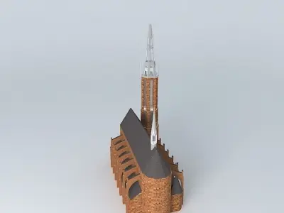 st Jozefkerk Free 3D model