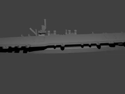 US Independence Class Aircraft Carrier 3D print model