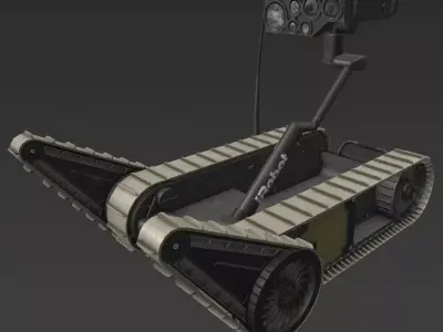 iRobot xm1216 Low-poly 3D model