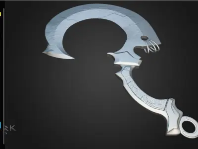Halfmoon the Meat Hook 3D model