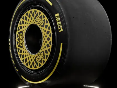 Pirelli PZERO F1 2022 In Use 3D model