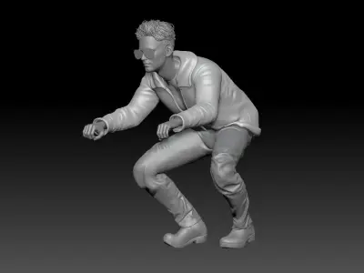TOP GUN BOY 3 3D print model