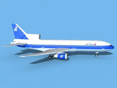 Lockheed L-1011 TriStar Air Transat 1 3D model