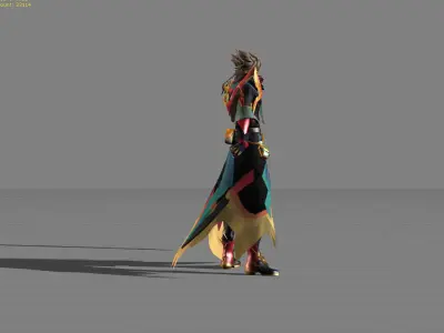 Ling Neobeast Low-poly 3D model