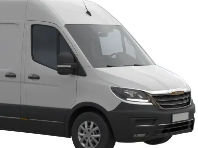 Generic Commercial Cargo Van 3D model