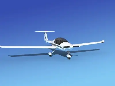 Daimond DA-20 Katana V01 3D model