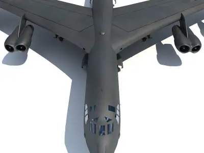 Boeing B-52 Stratofortress  3D model