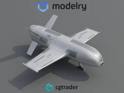 Military USV 3D model