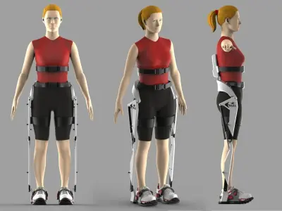 PARS - Personal Adaptive Robotic Suit 3D model