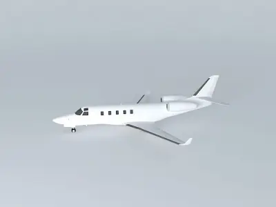 Template - Israeli Aircraft Industries 1125 Astra 3D model