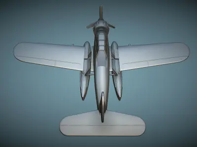 Arado Ar-196 - 3D Printable Model 3D print model