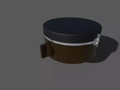 PMN antipersonnel mine 3D model