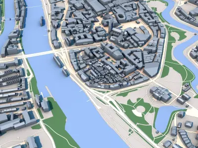 Bremen Cathedral Germany 3D model