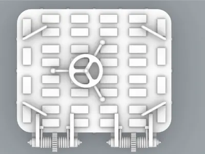 Hatch 1 Low-poly 3D model