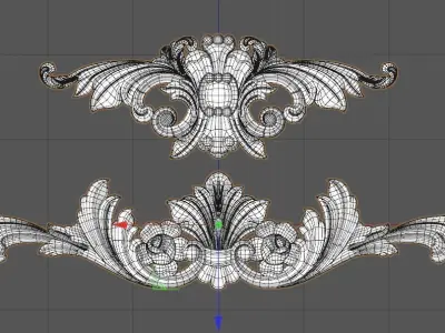 Ornamental Vol 01 Free 3D model
