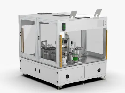 Automatic Injection Needle Assembly Dispensing Machine 3D model