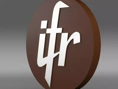 IFR Automotive logo 3D model