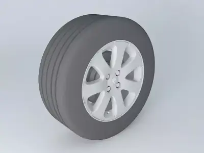 Wheel Apollo 15" Peugeot 307 XS Free 3D model
