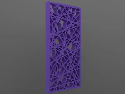 Geometric Panel Free 3D model