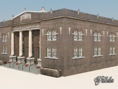 Building 08 3D model