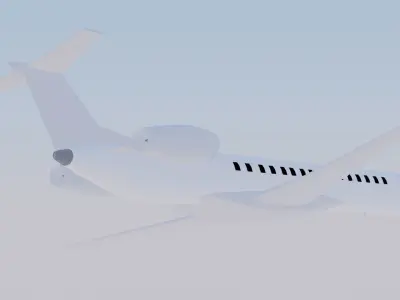 Embraer ERJ-145 3D model