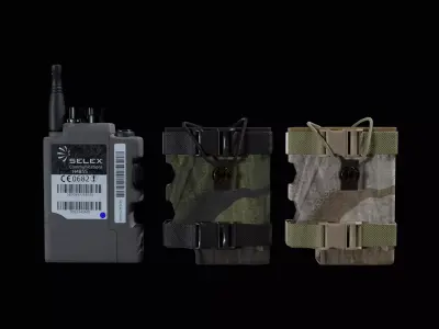 Selex PRR and Pouch Free low-poly 3D model