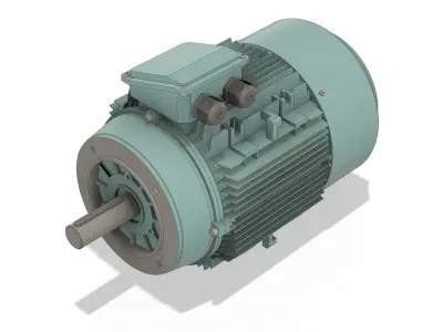 3 Phase AC induction motors - Frame size 160M 3D model