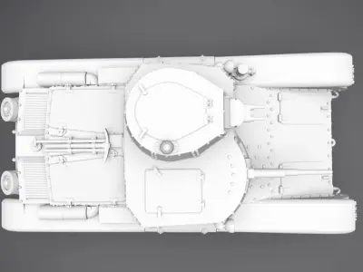 Fiat M11 39 3D print model