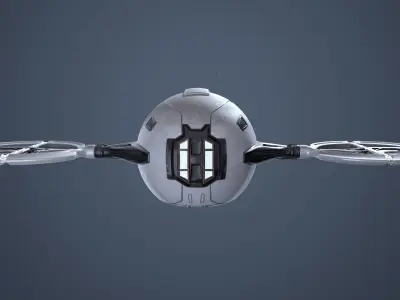 Maintenance Drone Mk1 Used Look 3D model
