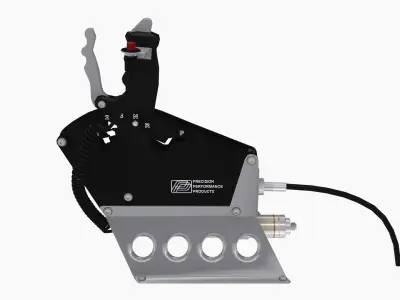 Precision Power Air shifter Low-poly 3D model