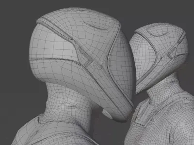 SPACESUIT SpaceX Dragon Starman Free 3D model